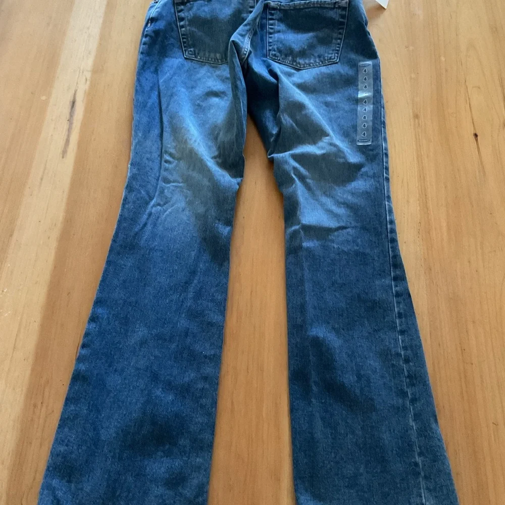 Old Navy Dark Blue Wide Leg Jeans